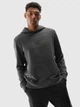 Худи мужское 4F Sweatshirt M685 4FAW23TSWSM685-20S XL Серое (5904698493067) - изображение 1