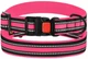 Ошейник для собак Barksi Mesh L (обхват шеи 35-53 см, ширина 25 мм) Розовый (52/1606) (2007033025671) - изображение 1