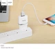 Hoco C11 СЗУ блок Smart 1USB 1A білий - изображение 6