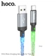 Hoco U112 кабель для зарядки та передачі даних Hoco U112 Shine USB до Type-C grey - изображение 1