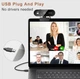 Веб-камера Mairuige Webcam HD 1080P с микрофоном 30fps 360° - изображение 2
