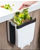Підвісне відро для сміття для дверей Folding Trash Can контейнер для сміття на кухню - зображення 3