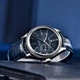 Наручний годинник Pagani Design PD-1689 Silver-Blue-Blue синій ремінець - изображение 3