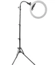 Кольцевая LED лампа LUMERTY Slim (35см - 45w) / светодиодное кольцо на штативе с креплением для телефона - для фото/ видео, селфи, набор для блогеров, beauty-мастеров (45W-4830) - изображение 7