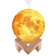 Увлажнитель воздуха в форме луны Humidifier 3D Moon Lamp Light Diffuser - изображение 1