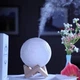 Увлажнитель воздуха в форме луны Humidifier 3D Moon Lamp Light Diffuser - изображение 2