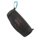 Силиконовый чехол + ремень для портативной колонки JBL Charge Essential 2 (черный) - изображение 4