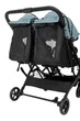 Коляска для дитини прогулянкова FreeON Active TWIN чорно-зелена - зображення 6