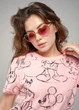 Футболка Mouse 103126 M Fashion Рожевий - зображення 2