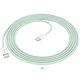 Data-кабель Hoco X104 Source 60W 3A Type-C to Type-C 2m, Green - изображение 3