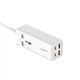 Мережний зарядний пристрій LDNIO SC1418 Power Strip PD/QC 65W Колір Білий - зображення 3