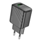 Сетевое зарядное устройство Hoco CS21A 1USB QC 18W Черный - изображение 4