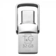 USB OTG T&G 2&1 Type C 32GB Metal 104 Цвет Стальной - изображение 1