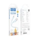 USB Hoco X97 Crystal color Silicone Lightning Колір Блакитний - зображення 2
