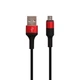 USB Hoco X26 Xpress Charging Micro Цвет Черно-Красный - изображение 1