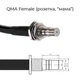 Антенный переходник QMA Female - N Male, кабель LMR195 15 см пигтейл для антенн, пультов FPV дронов | Hi-RNG - изображение 4