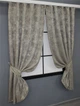 Комплект коротких штор VR-Textil Жаккард Sultan XO № 1143ш Жаккард Капучино 130х170 см 2 шт (35-0129) - изображение 2