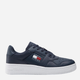 Sneakersy męskie skórzane Tommy Hilfiger EM0EM00955-C87 43 Granatowe (8720641579650) - obraz 1