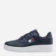 Sneakersy męskie skórzane Tommy Hilfiger EM0EM00955-C87 45 Granatowe (8720641580366) - obraz 3