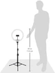 Держатель трипод с лампой-кольцом 12" JOYROOM JR-ZS228 AKL03 Fill light live holder - изображение 6