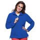 Флісова кофта JHK POLAR FLEECE LADY, жіночий батник, без капюшона, синій, розмір L - зображення 1