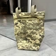 Підсумок фартух напашник для плитоноски, розмір L, Піксель, WINTAC, Cordura 1000D, сумка під балістичний пакет - зображення 6