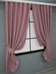 Комплект коротких штор VR-Textil Микровелюр SPARTA № 1094ш Пудровый 130х170 см 2 шт (35-0153) - изображение 2