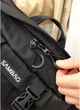Большая мужская поясная сумка бананка для планшета Sambag 38х21 см 000305544 - изображение 6