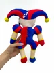 Мягкая игрушка Клоун Помни с пуговицами Цифровой Цирк / Clown Pomni The Amazing Digital Circus 30 см (1009777) - изображение 6