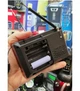 Портативный радиоприемник Golon RX 66BB ФМ радио проигрыватель от аккумулятора сети или батареек, Золотой - изображение 5