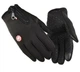 Сенсорные спортивные перчатки HKXY Winds Stopper велосипедные черный XL - изображение 5