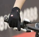 Сенсорные спортивные перчатки HKXY Winds Stopper велосипедные черный XL - изображение 8