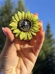 Силиконовая форма Подсолнух для свечей мыла и гипса - изображение 3