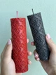 Силиконовая форма Цилиндр вышиванка 14см - изображение 3
