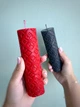 Силиконовая форма Цилиндр вышиванка 14см - изображение 4