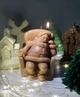 Силиконовая форма спящего Санта для свечей и мыла - изображение 7