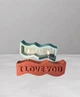 Силиконовая форма I love you - изображение 8