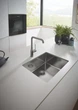 Кухонная мойка GROHE Sink K700 550x450 31574AL1 темный графит - изображение 4