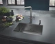 Кухонная мойка GROHE Sink K700 550x450 31574AL1 темный графит - изображение 2