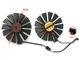 Вентилятор FirstD для видеокарты ASUS GTX 780 Ti 960 970 980 Ti R9 280X 290X 95 мм 5-pin FD10015H12S (T129215SU FD9015U12S) комплект 2 шт (№123.3) - изображение 3