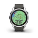 Смарт-годинник Garmin Fenix 7S Pro Solar Edition Silver with Graphite Band (010-02776-01) - зображення 7