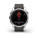 Смарт-годинник Garmin Fenix 7S Pro Solar Edition Silver with Graphite Band (010-02776-01) - зображення 10