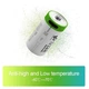 Аккумулятор SUNROZ CR123A (CR123, 123A, 123, 16340) с разъемом TYPE-C, Green (A-15295i) - изображение 10
