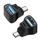 Переходник eXpert адаптер Type-C Male - USB + Type-C 3.1 (F/F) 8K/60Hz 20Gpbs 100W (A-48718) - изображение 1