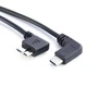Кабель переходник eXpert OTG угловой USB Type-C 3.1 - Micro USB Type B 3.0 (M/M), 27 см (A-48719) - изображение 3