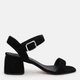 Женские босоножки замшевые Ashoes 282 37 24 см Черные (ROZ6501004644) - изображение 1