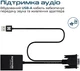 Переходник Promate ProLink-V2H HDMI - VGA + USB Black (prolink-v2h.black) - изображение 3