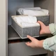 Ящик для хранения MBM HOME TH-28 LIGHT GRAY Светло-серый - изображение 6