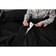 Простынь Ardesto на резинке Mix&Match Premium, 100 хлопок, сатин черный 160х200+30 см (ART1620FSL) - изображение 10