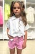 Блузка Escabel Kids 164 см Белый (2125000843209) - изображение 3